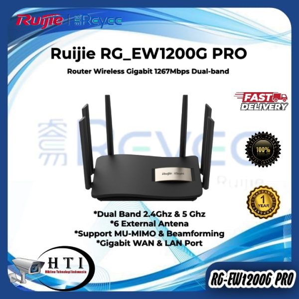 Router Wifi Ruijie RG-EW1200G PRO Gigabit